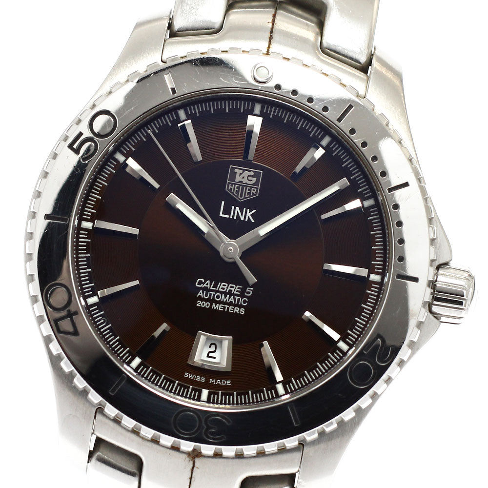 TAG Heuer WJ201D.BA0591 Link Caliber 5 Automatic Men's Watch with Warranty