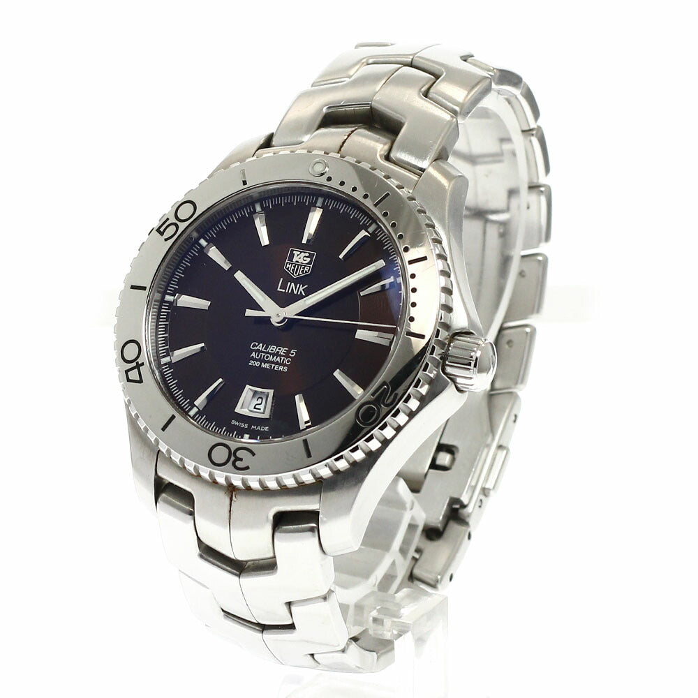 TAG Heuer WJ201D.BA0591 Link Caliber 5 Automatic Men's Watch with Warranty
