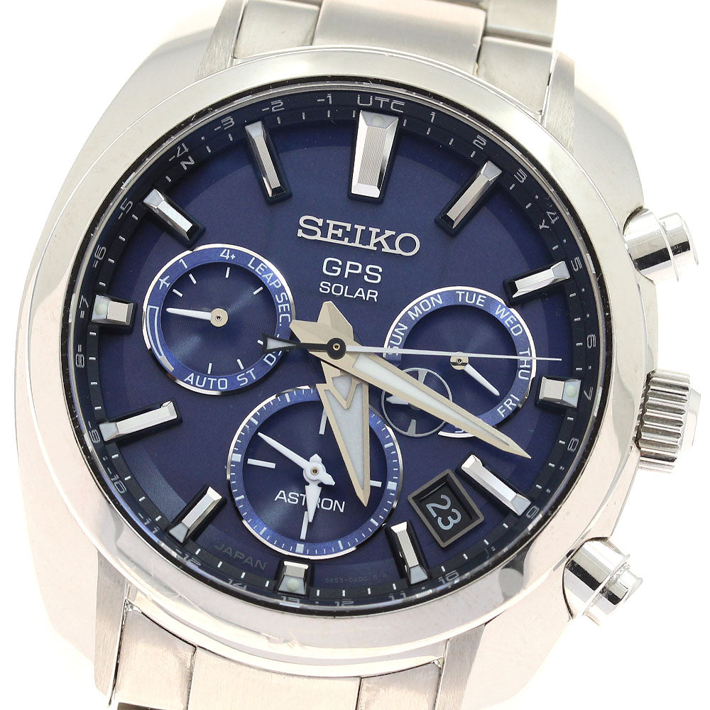 SEIKO SBXC019/5X53-0AJ0 Astron 5X Series GPS Solar Radio Controlled Men's Watch (Comes with Box and Warranty)