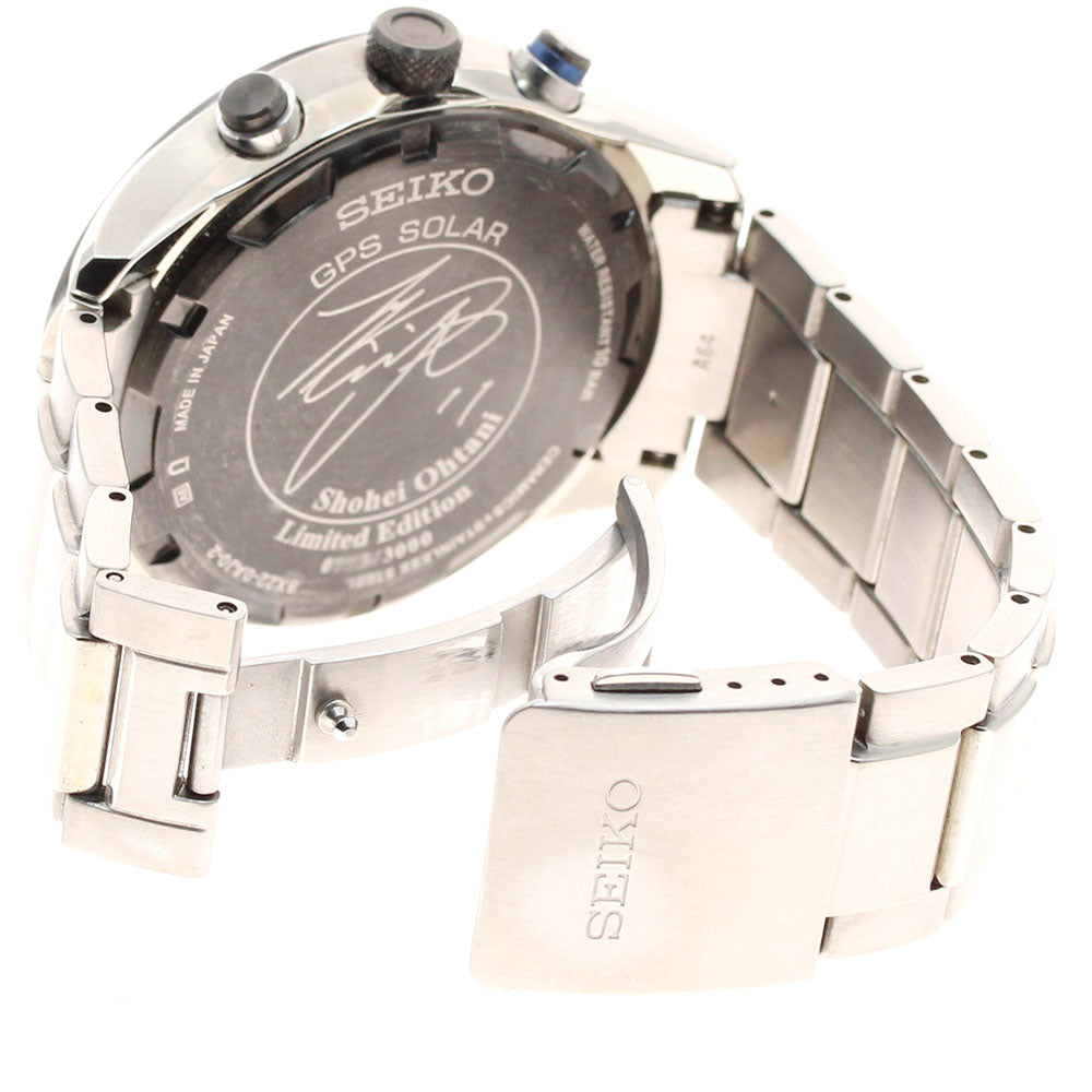 SEIKO SBXB119/8X22-0AJ0-2 Astron Shohei Ohtani Model Limited Edition of 3000 Solar Powered Radio Controlled Men's Watch with Box and Warranty.