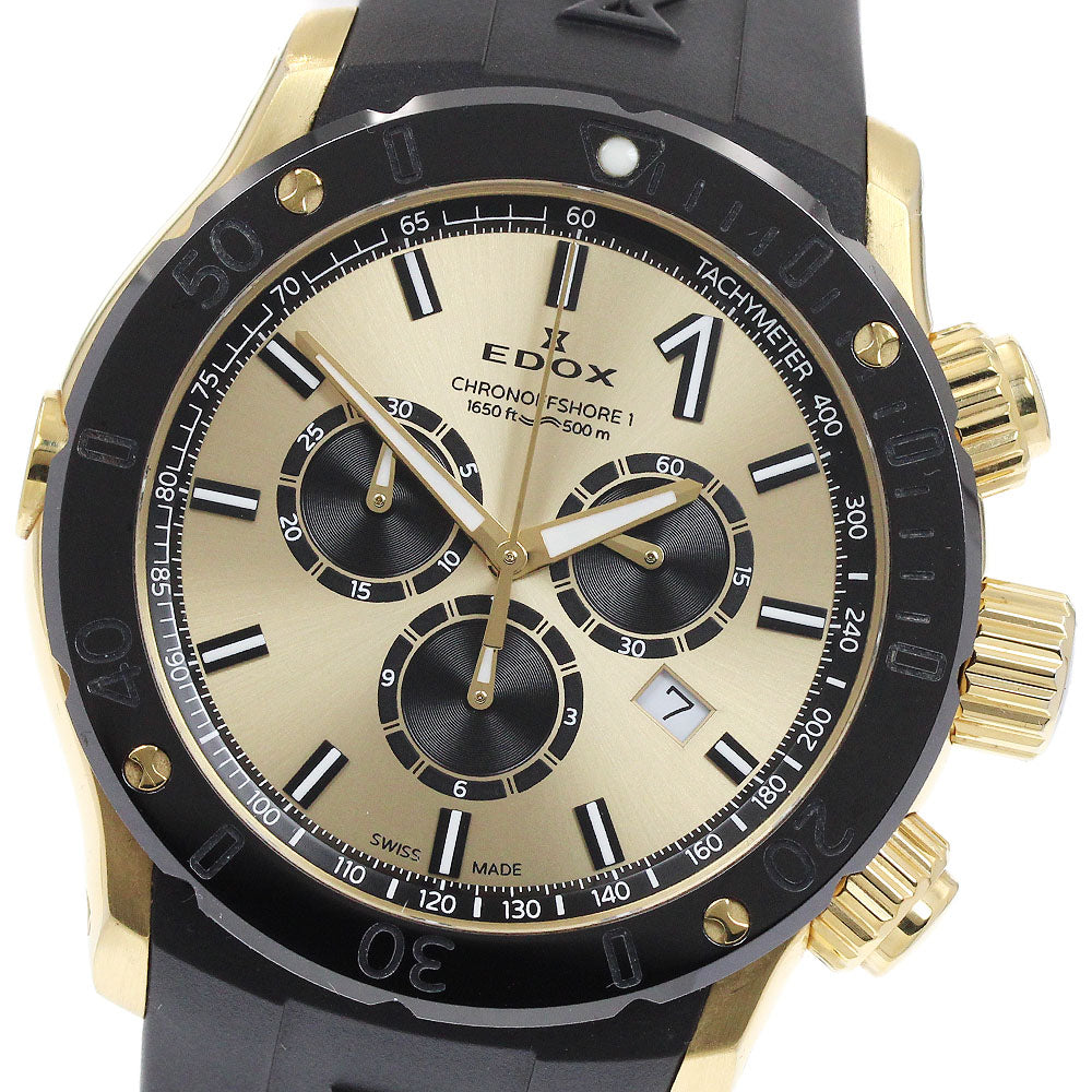 EDOX 10221-37J5-DIN5 Chrono Offshore 1 Chronograph Special Edition Date Quartz Men's Watch with Warranty