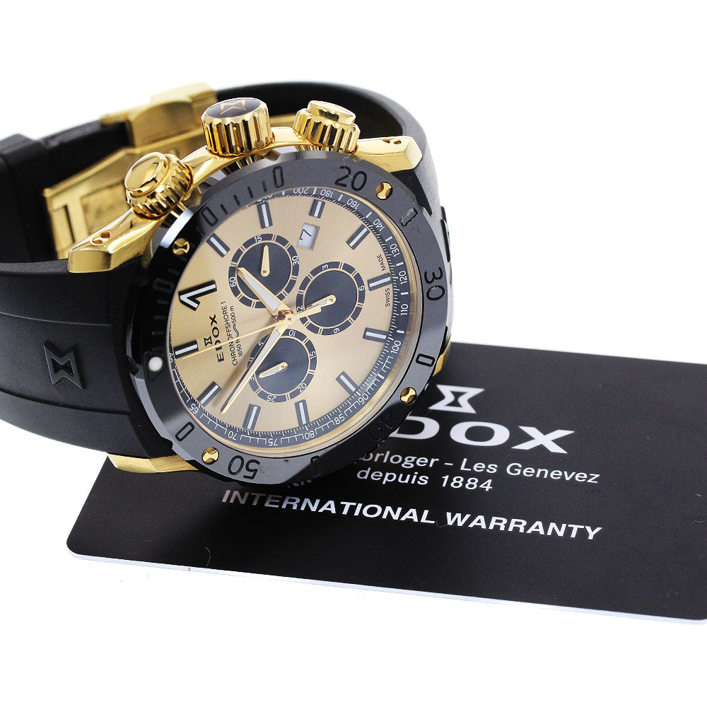 EDOX 10221-37J5-DIN5 Chrono Offshore 1 Chronograph Special Edition Date Quartz Men's Watch with Warranty