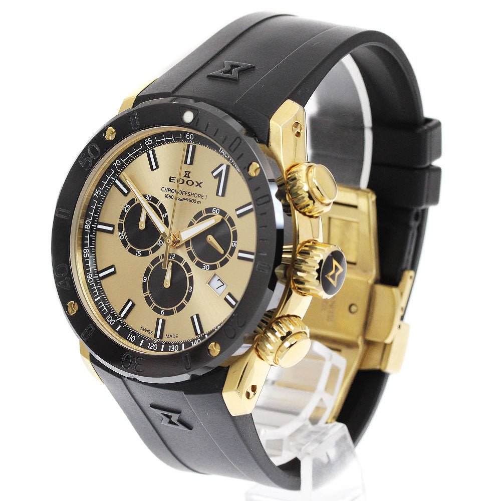 EDOX 10221-37J5-DIN5 Chrono Offshore 1 Chronograph Special Edition Date Quartz Men's Watch with Warranty