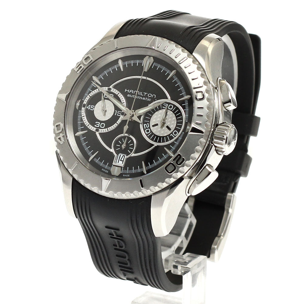 Hamilton H376160 Jazzmaster Seaview Chronograph Automatic Men's Watch Excellent Condition with Warranty.