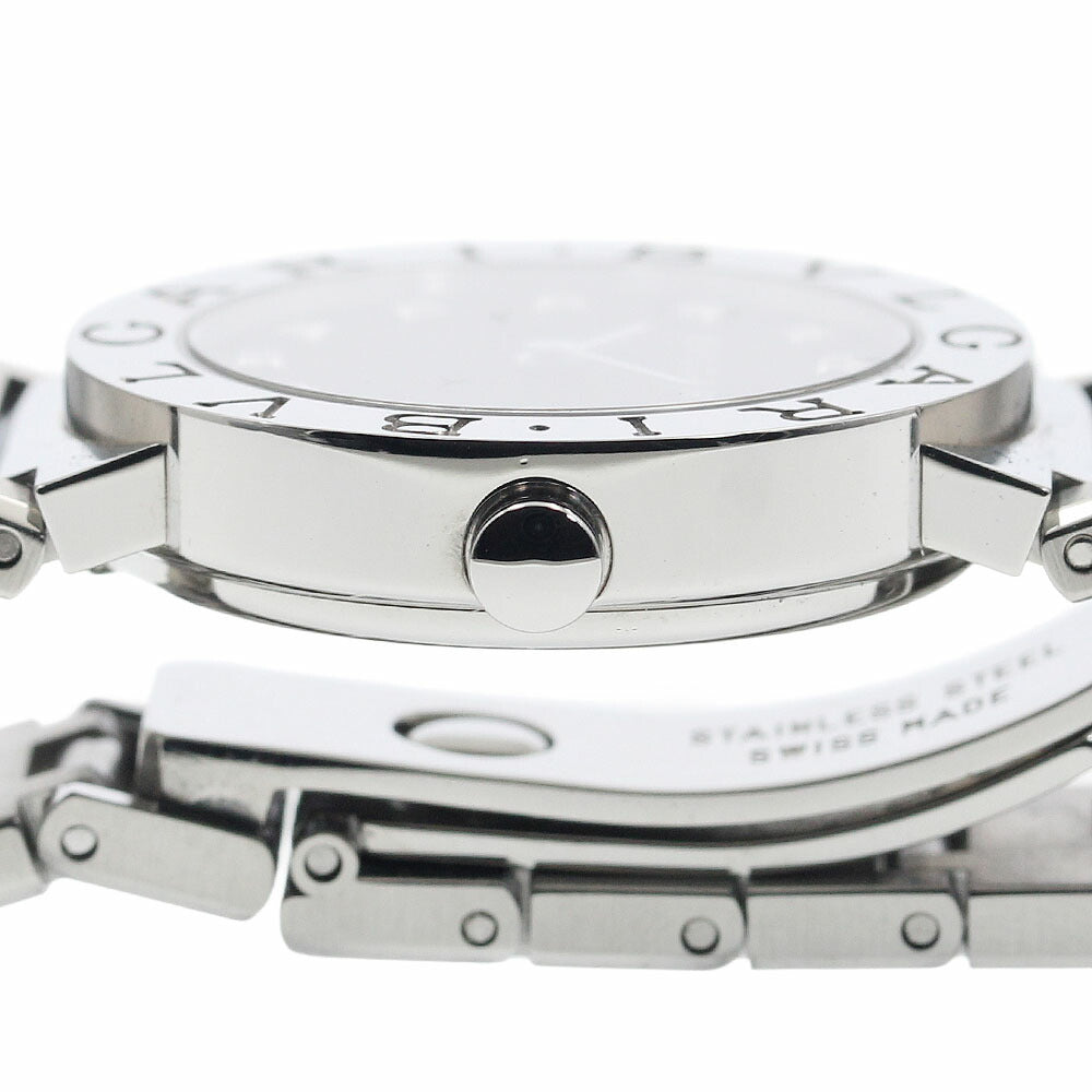 BVLGARI BB26SS Bulgari 12-Diamond Quartz Women's Watch Excellent Condition with Warranty.
