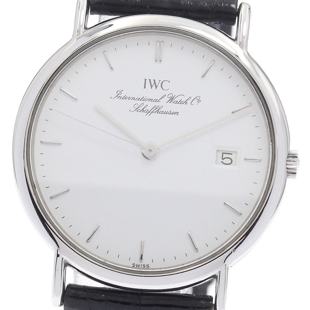 IWC SCHAFFHAUSEN IW333106 Portofino Date Quartz Men's Watch