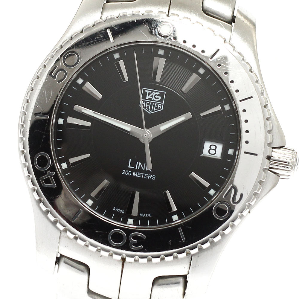 TAG Heuer WJ1110.BA0570 Link Date Quartz Men's Watch with Warranty