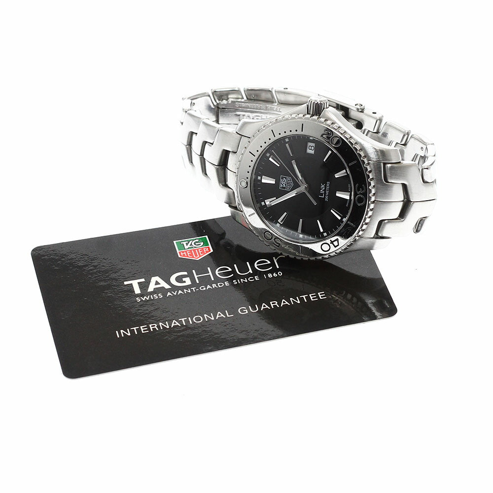 TAG Heuer WJ1110.BA0570 Link Date Quartz Men's Watch with Warranty