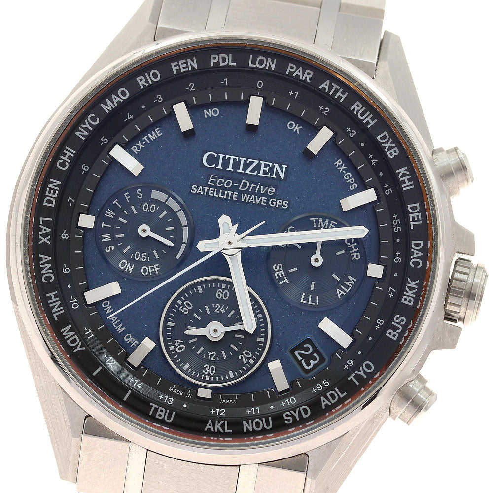CITIZEN CC4000-59L/F950-T024530 Attesa Satellite Wave Solar Radio-Controlled Men's Watch Excellent Condition with Box and Warranty.