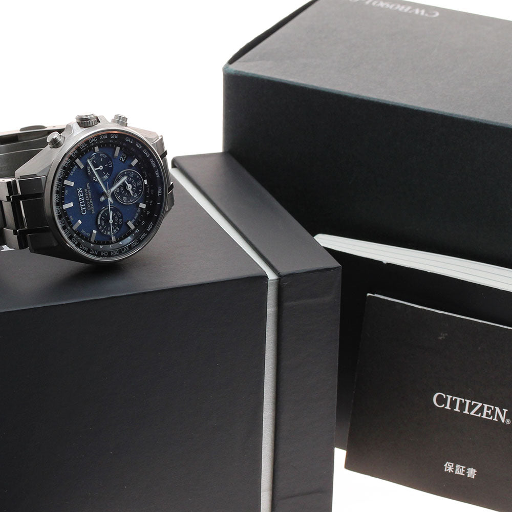 CITIZEN CC4000-59L/F950-T024530 Attesa Satellite Wave Solar Radio-Controlled Men's Watch Excellent Condition with Box and Warranty.