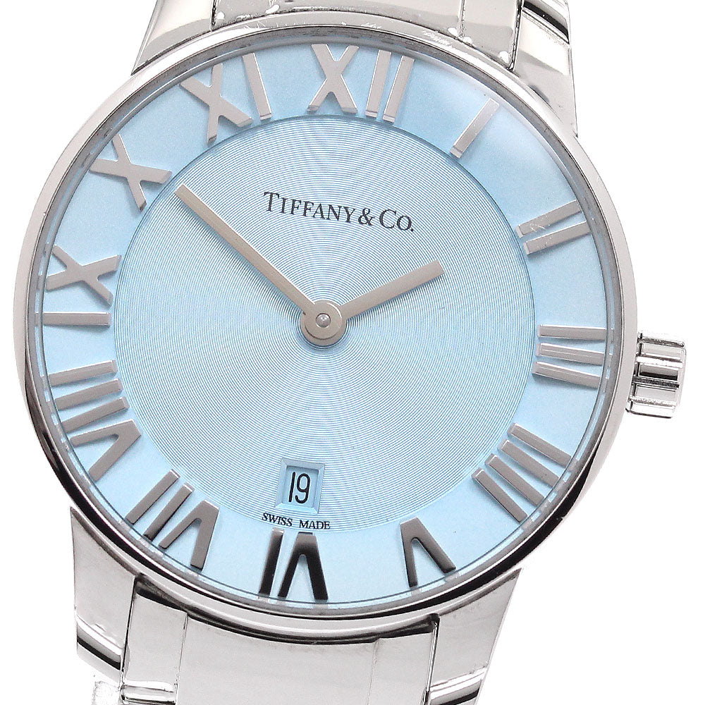 TIFFANY&Co. 37447188 Atlas 2-Hand Date Quartz Ladies Watch