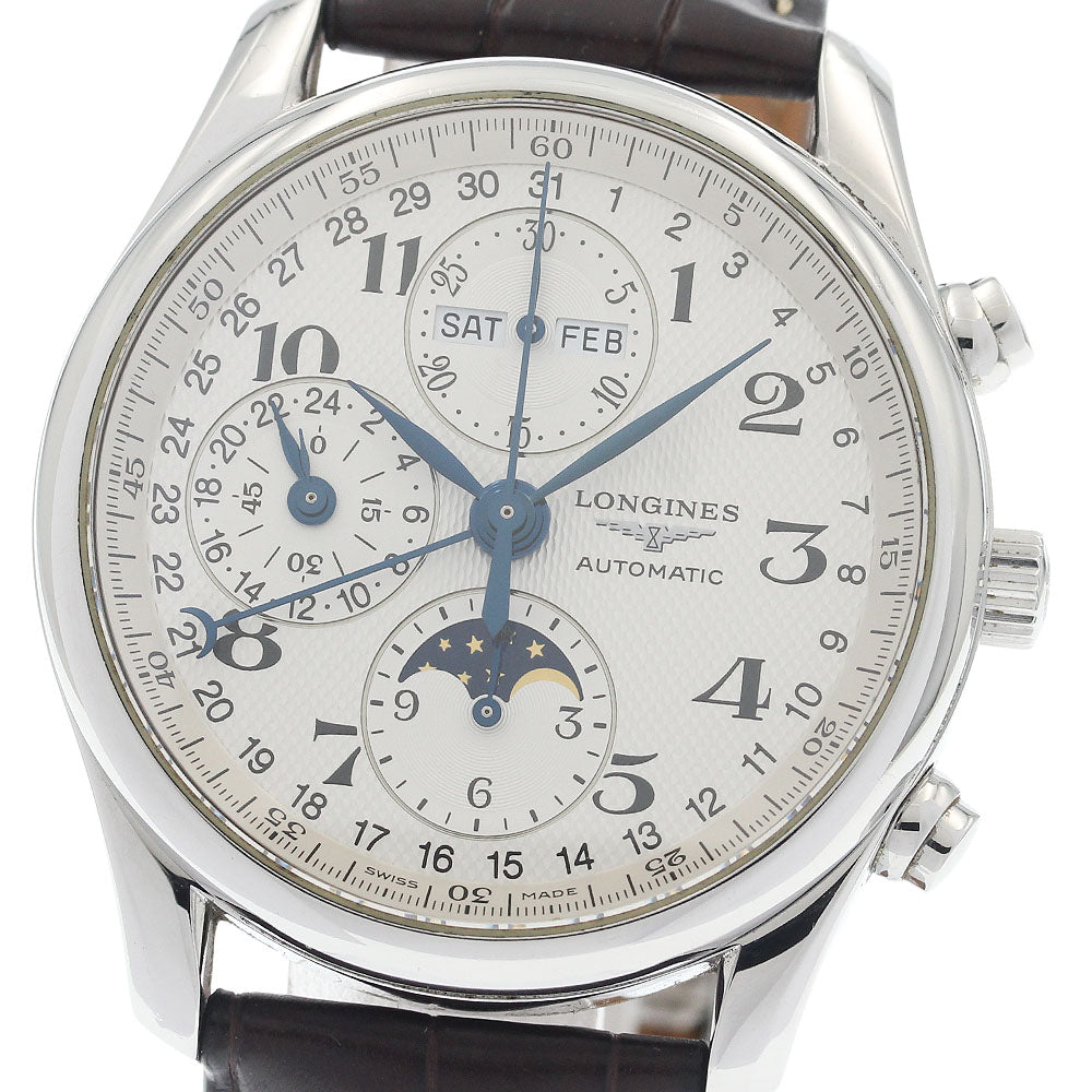 LONGINES L2.673.4 Master Collection Moon Phase Chronograph Automatic Men's Watch