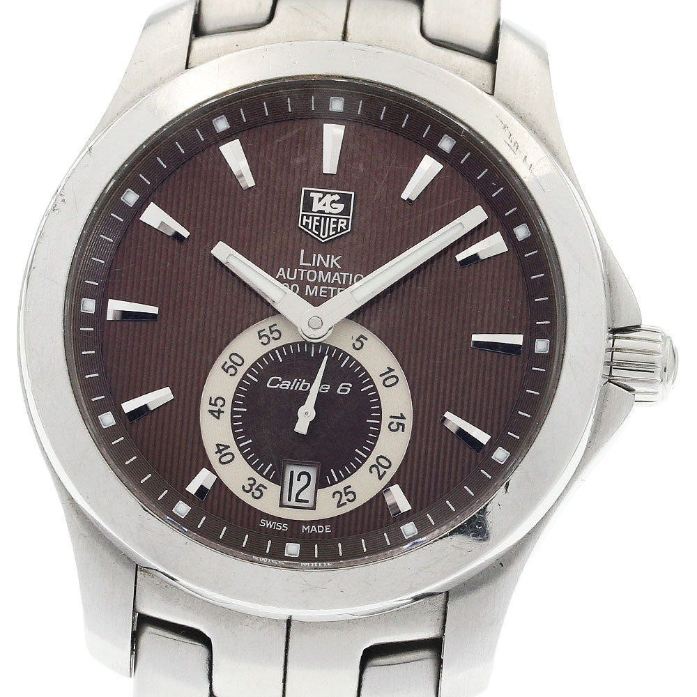 TAG Heuer WJF211C Link Caliber 6 Date Automatic Men's Watch