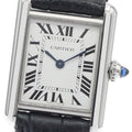 CARTIER WSTA0060 Tankmast SM Solar Women's Watch (with box and warranty)