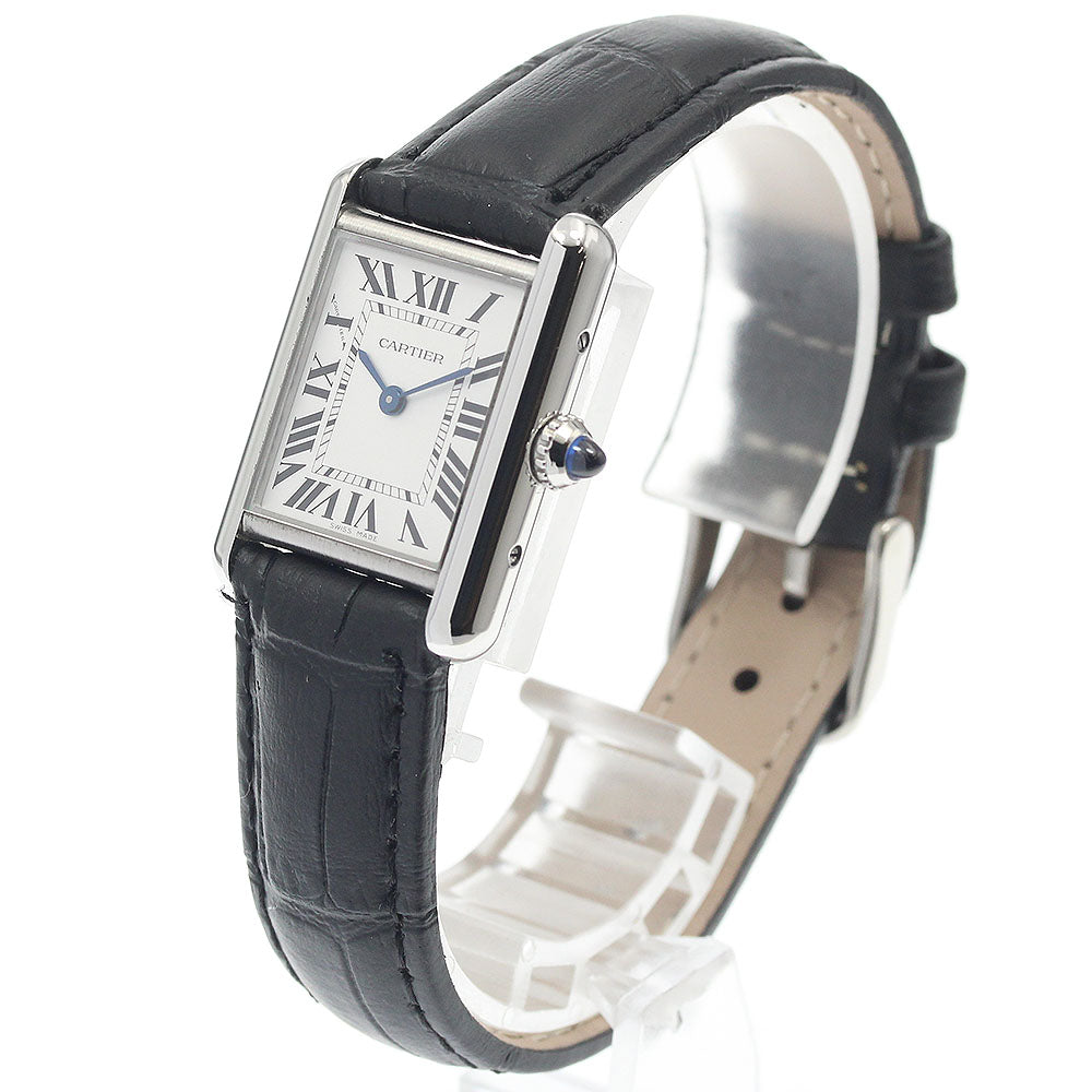 CARTIER WSTA0060 Tankmast SM Solar Women's Watch (with box and warranty)