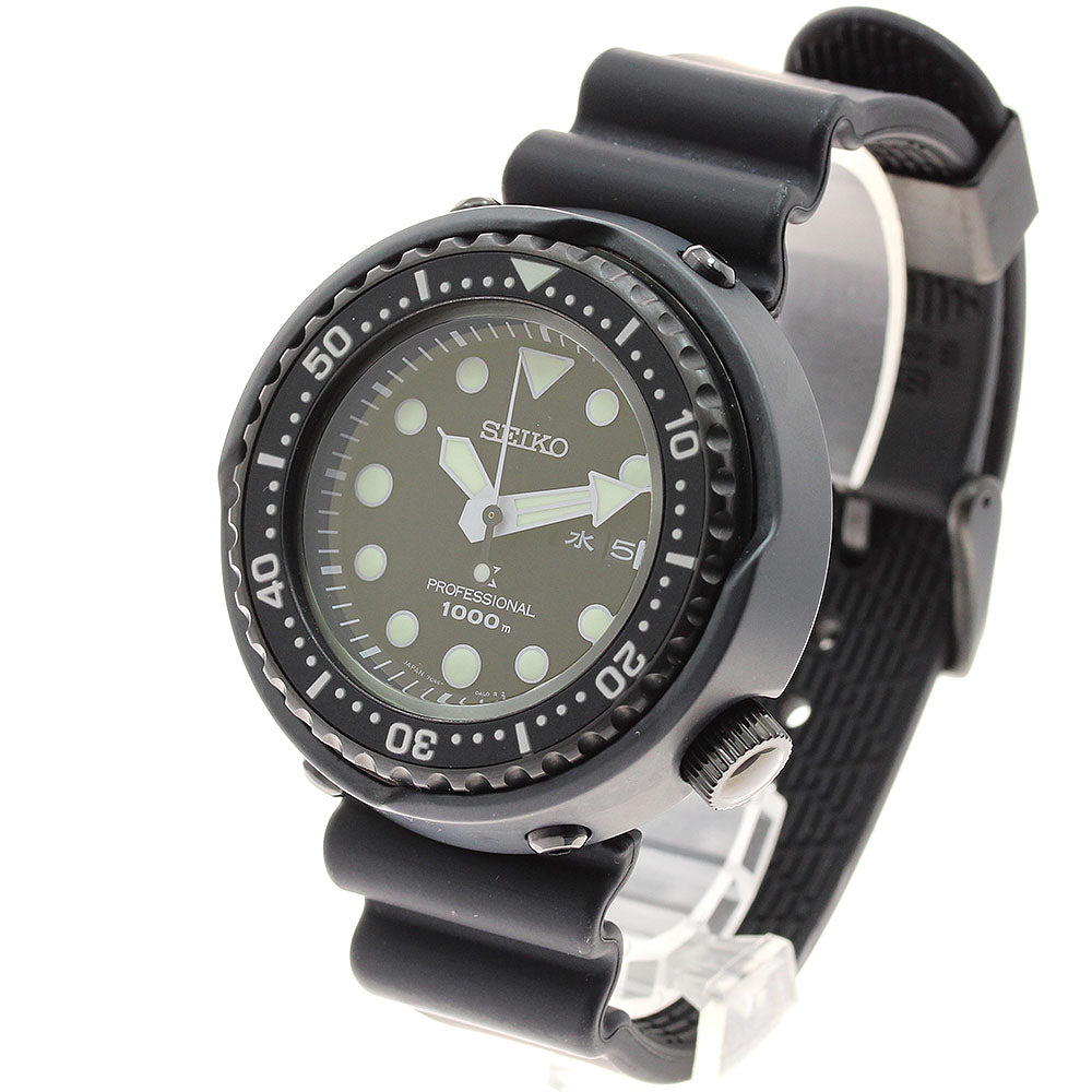 SEIKO 7C46-0AP0/SBBN047 Prospex Marine Master Day-Date Quartz Men's Watch