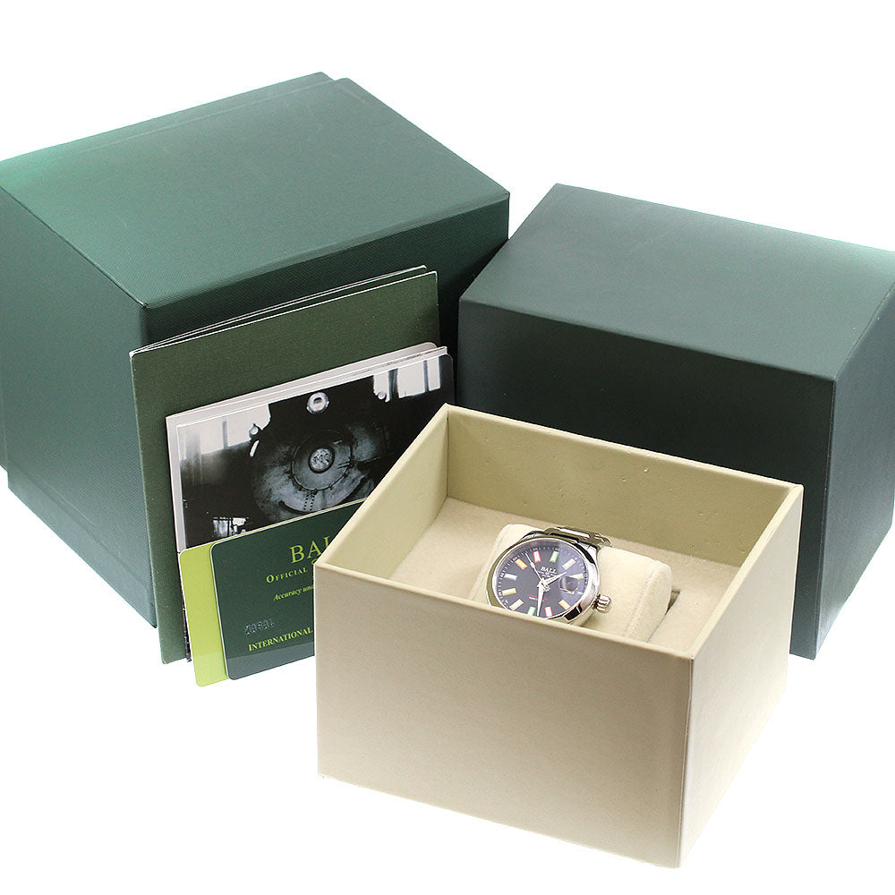 BALLWATCH NM2026C-S33CJ-BK Engineer III Marvelite Rainbow Date Automatic Men's Watch Excellent Condition with Box and Warranty.