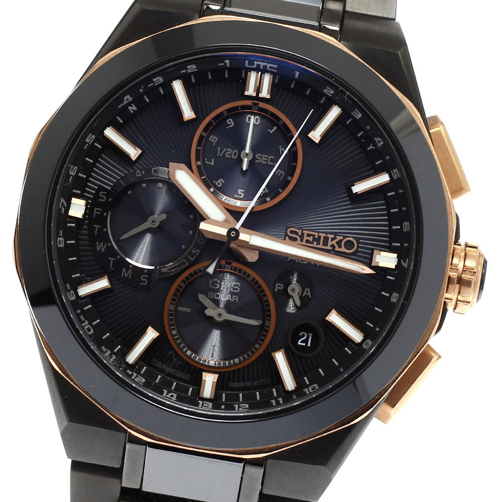 SEIKO SBXC158/5X83-0AD0-1 Astron Nextar 100th Anniversary Model Solar Radio Controlled Men's Watch Excellent Condition with Box and Warranty.