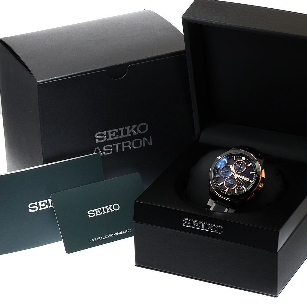 SEIKO SBXC158/5X83-0AD0-1 Astron Nextar 100th Anniversary Model Solar Radio Controlled Men's Watch Excellent Condition with Box and Warranty.