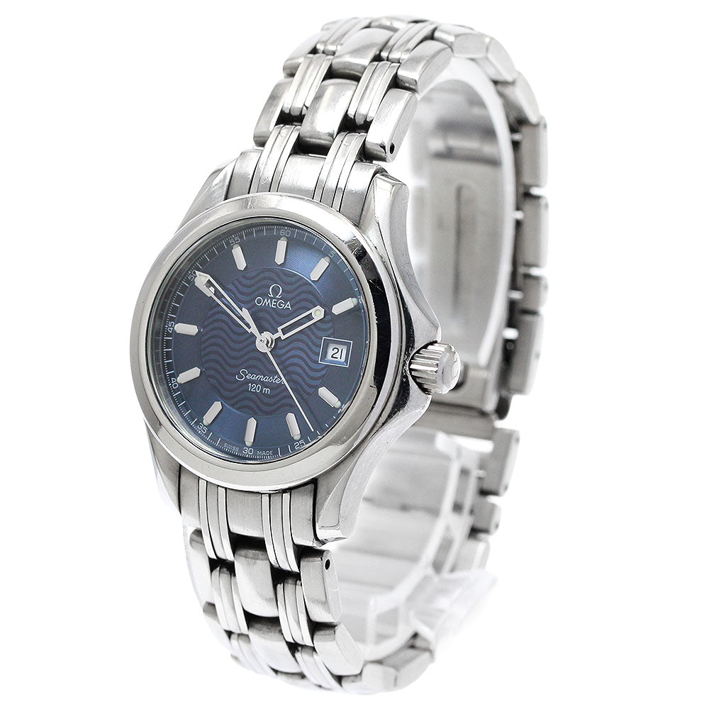 OMEGA 2571.81 Seamaster 120 Date Quartz Ladies Watch with Warranty