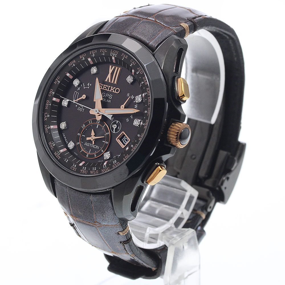 SEIKO SBXB083/8X53-0AP0-2 Astron Limited Edition (1500 pieces) Solar Radio Controlled Men's Watch with Inner Box