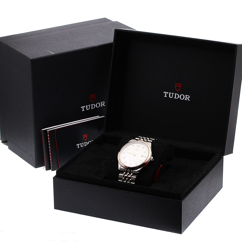 TUDOR 91651 1926 Date 6P Diamond Automatic Men's Watch with Box and Warranty Card