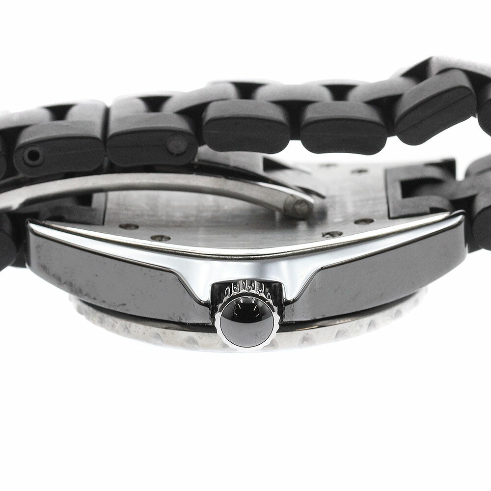 CHANEL H0681 J12 Black Ceramic Date Quartz Ladies Watch with Warranty Card