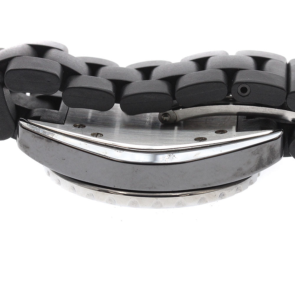 CHANEL H0681 J12 Black Ceramic Date Quartz Ladies Watch with Warranty Card