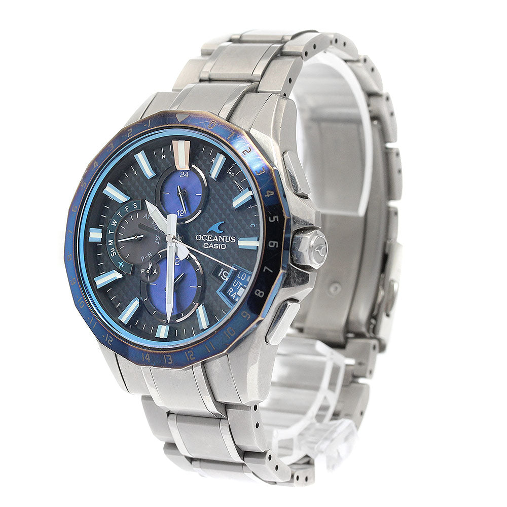 CASIO OCW-G2000RA-1AJF Oceanus Bluetooth Day-Date Solar Radio-Controlled Men's Watch (Comes with Box and Warranty)