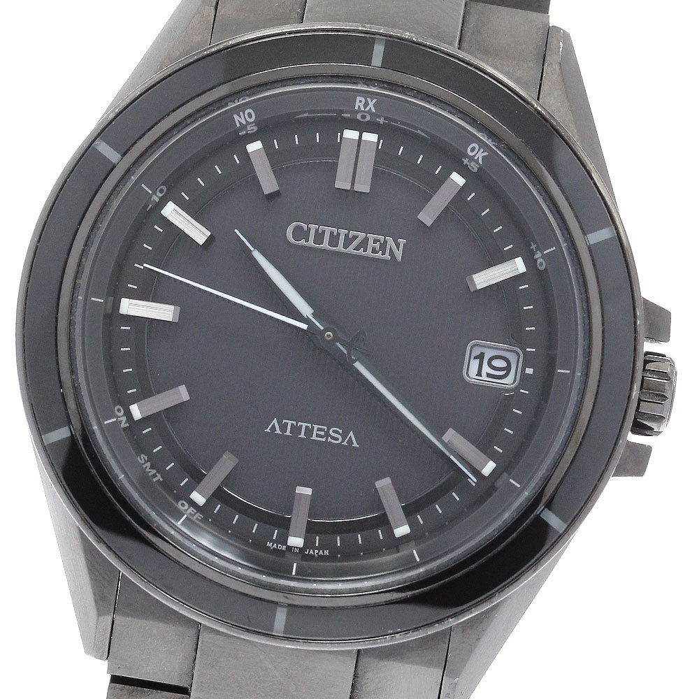 CITIZEN CB3035-72E/H128-001R704 Attesa ACT Line Date Solar Radio Controlled Men's Watch Excellent Condition with Box and Warranty.