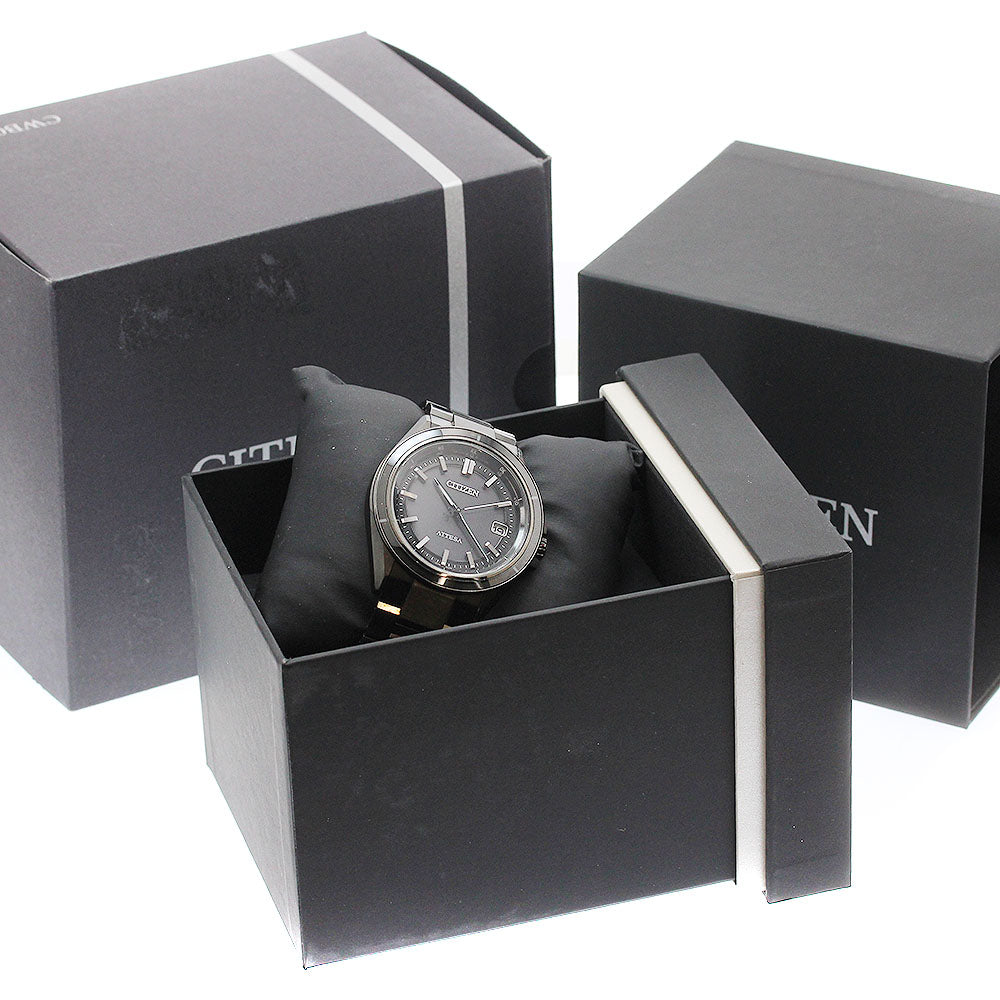 CITIZEN CB3035-72E/H128-001R704 Attesa ACT Line Date Solar Radio Controlled Men's Watch Excellent Condition with Box and Warranty.