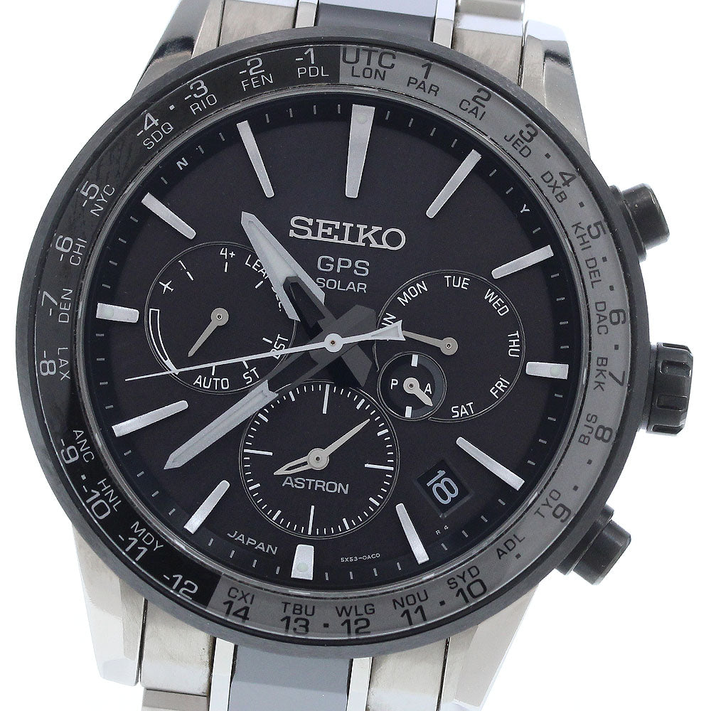 SEIKO SBXC011/5X53-0AD0 Astron GPS Solar Radio-Controlled Men's Watch (Comes with Box and Warranty)