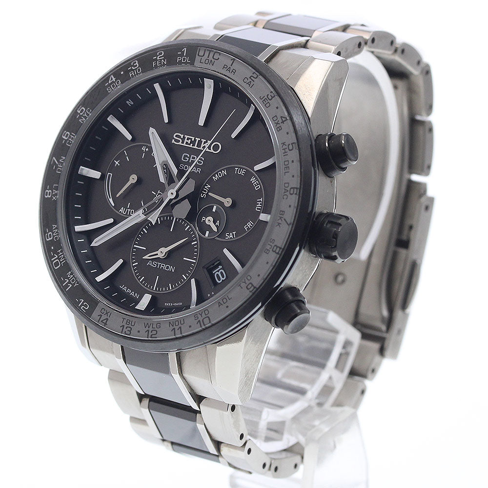 SEIKO SBXC011/5X53-0AD0 Astron GPS Solar Radio-Controlled Men's Watch (Comes with Box and Warranty)