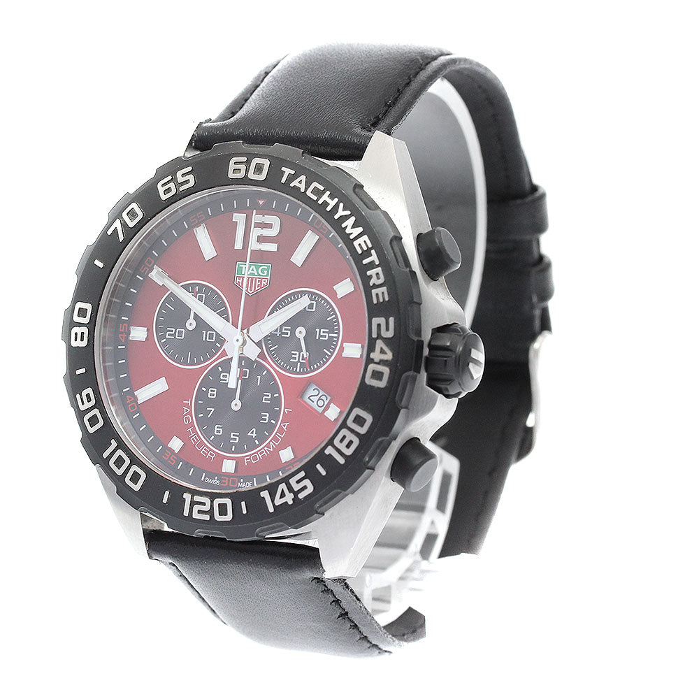 TAG Heuer CAZ101AN Formula 1 Chronograph Quartz Men's Watch Excellent Condition with Box and Warranty.