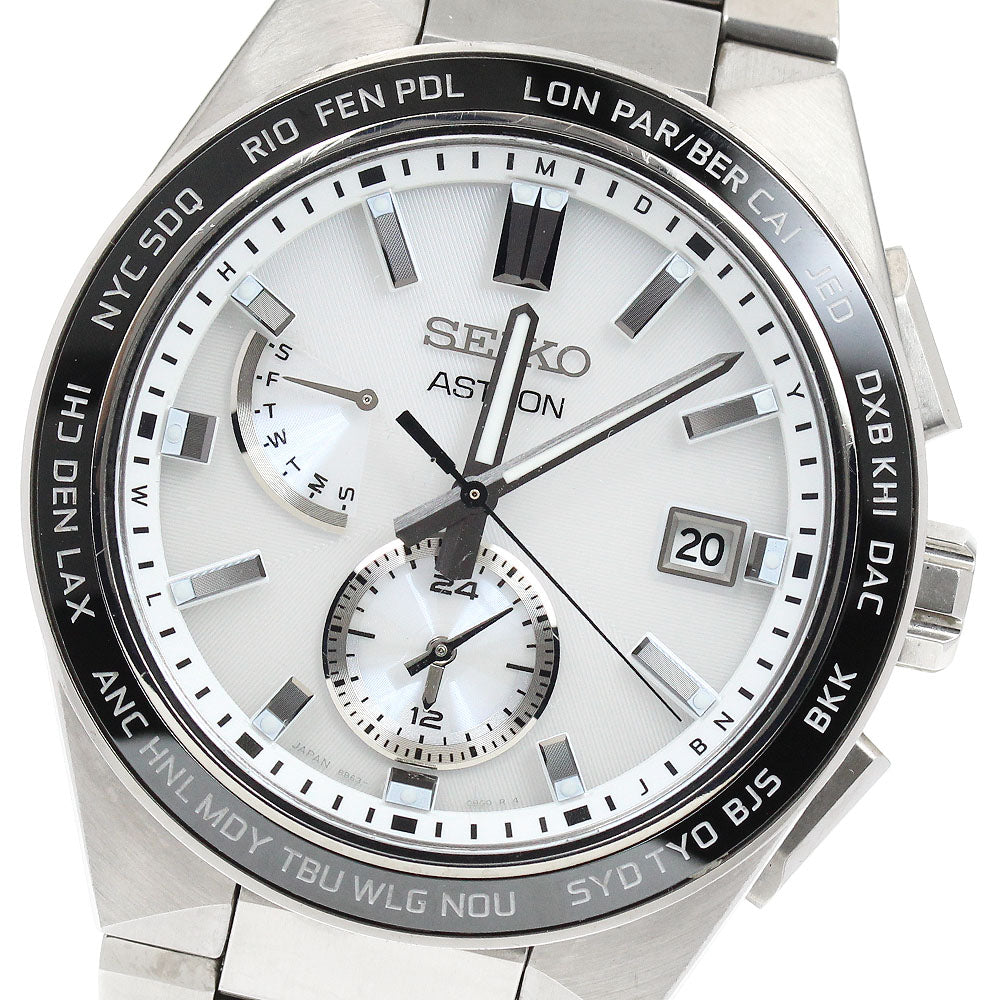 SEIKO SBXY049/8B63-0BD0 Astron Nextar Day-Date Solar Radio-Controlled Men's Watch (with box and warranty)