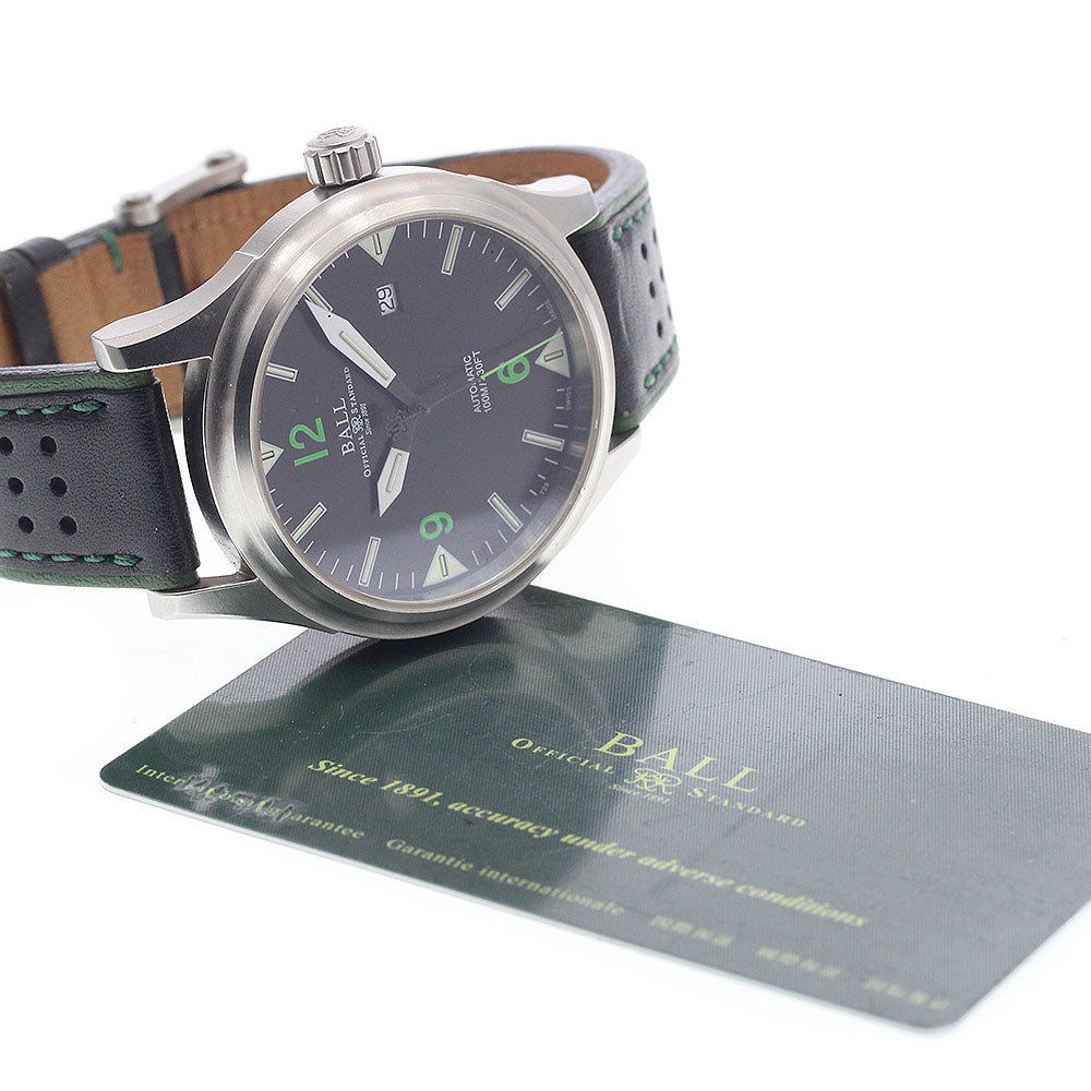 BALLWATCH NM2090C-SJ-BKGR Stokeman II Date Automatic Men's Watch with Warranty