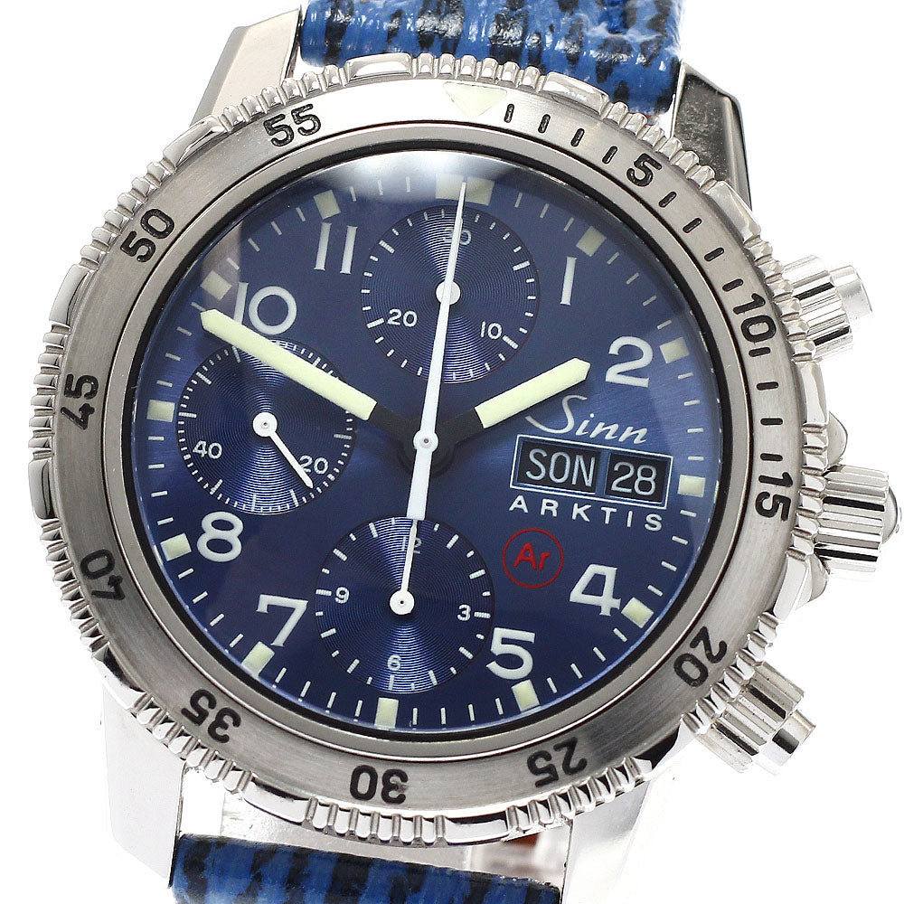 Sinn 203 203.ARKTIS Day-Date Chronograph Automatic Men's Watch Excellent Condition with Warranty.