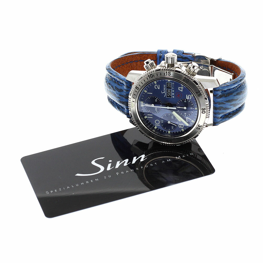 Sinn 203 203.ARKTIS Day-Date Chronograph Automatic Men's Watch Excellent Condition with Warranty.