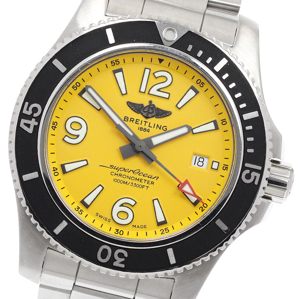 BREITLING A17367 Superocean Date Automatic Men's Watch Excellent Condition with Warranty.