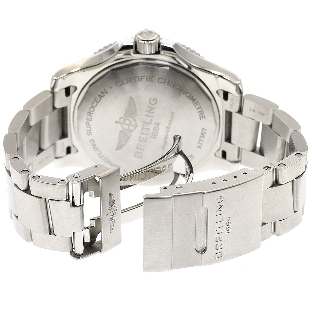 BREITLING A17367 Superocean Date Automatic Men's Watch Excellent Condition with Warranty.