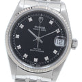 TUDOR 72034 Prince Date 10P Diamond WG Bezel Automatic Boys' Watch