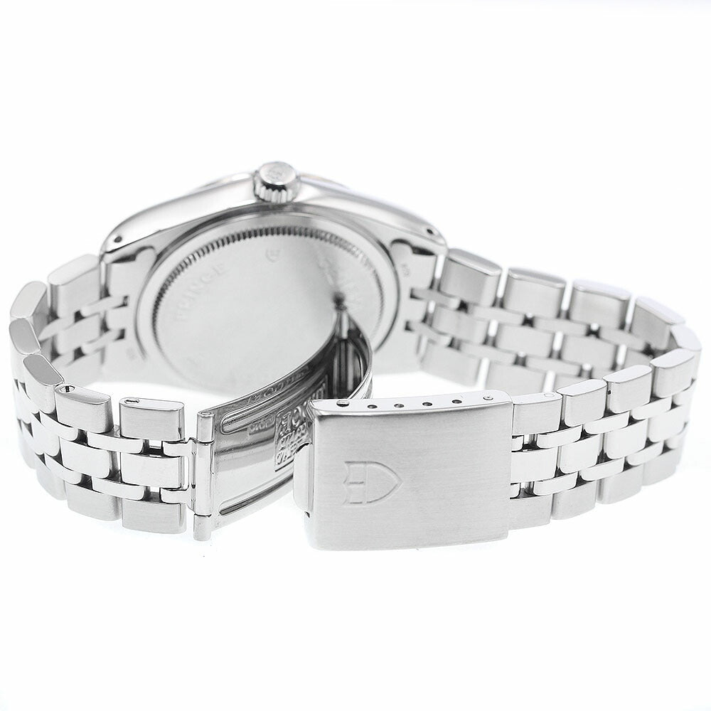 TUDOR 72034 Prince Date 10P Diamond WG Bezel Automatic Boys' Watch