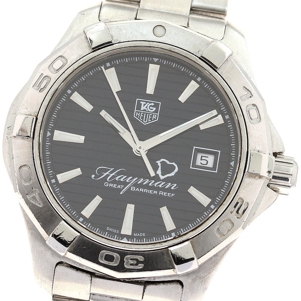 TAG Heuer WAP201Y Aquaracer Diving Hayman Island Automatic Men's Watch with Warranty