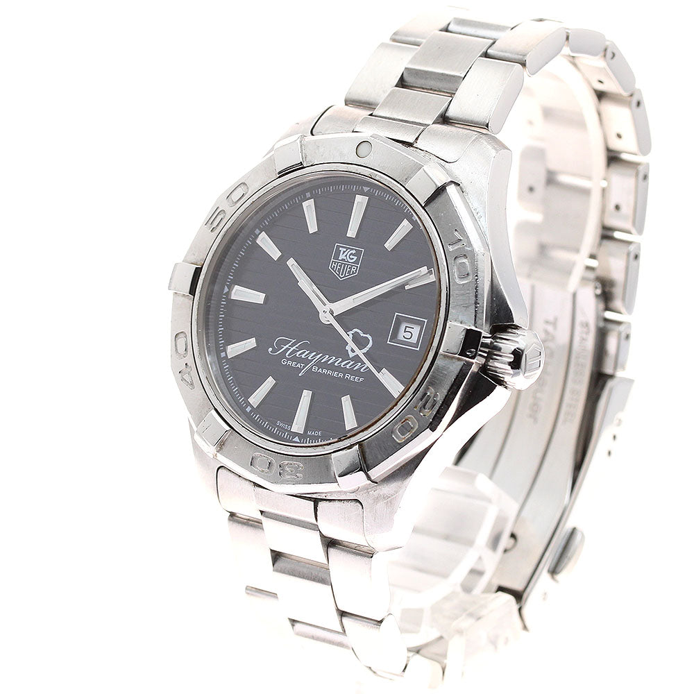 TAG Heuer WAP201Y Aquaracer Diving Hayman Island Automatic Men's Watch with Warranty