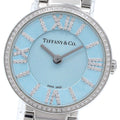 TIFFANY&Co. Ref.63320811 Atlas Diamond Bezel Quartz Ladies Watch (Good Condition)