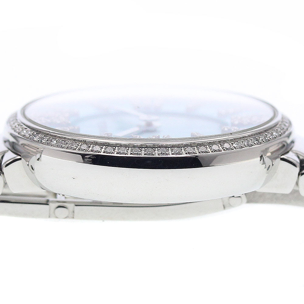 TIFFANY&Co. Ref.63320811 Atlas Diamond Bezel Quartz Ladies Watch (Good Condition)