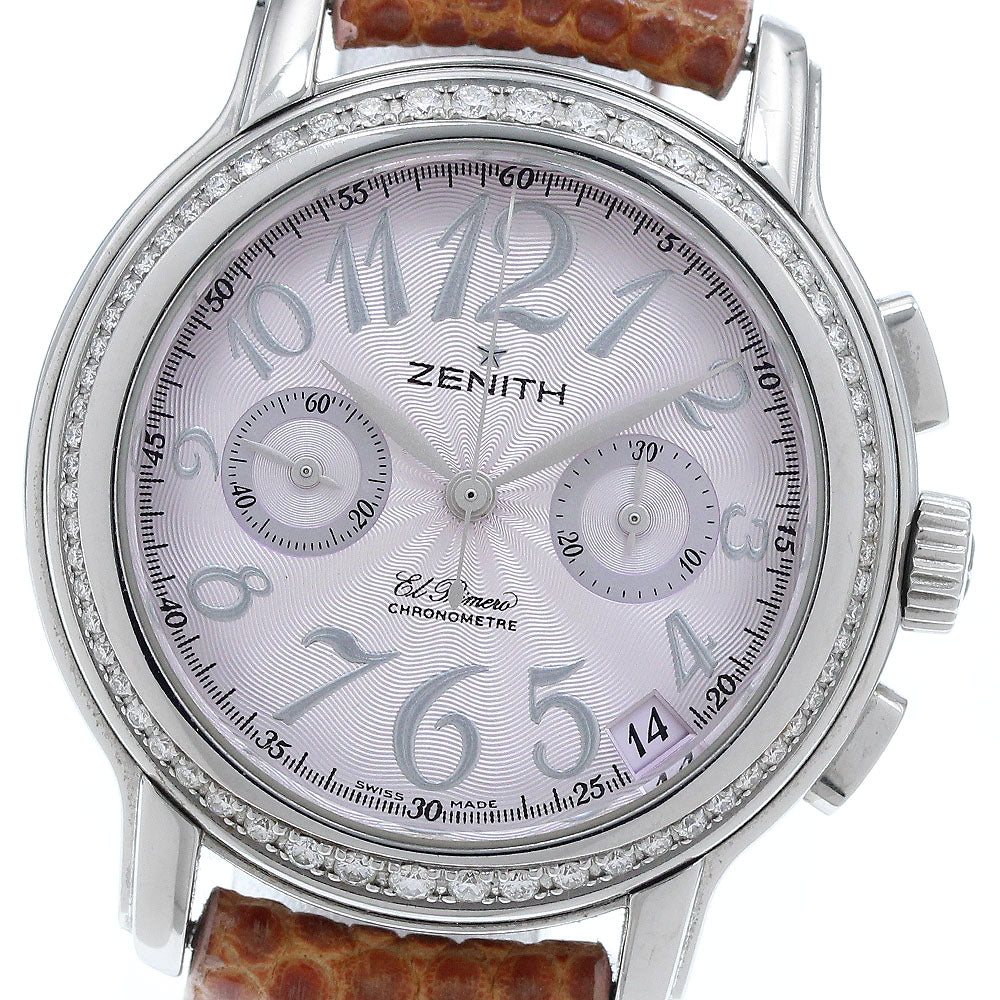 ZENITH 16.1230.4002 Star El Primero Diamond Bezel Chronograph Automatic Women's Watch