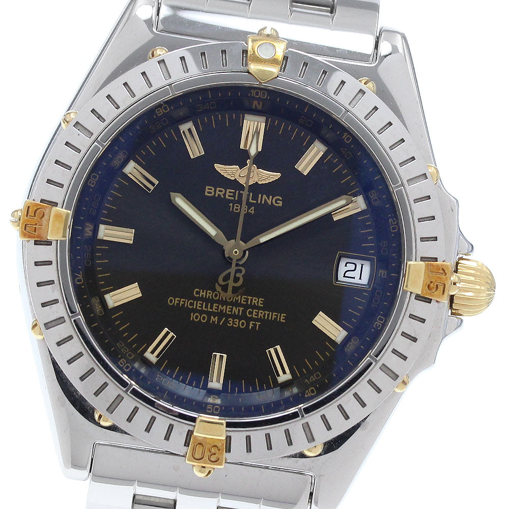 BREITLING B10350 Wings Date Automatic Boys' Watch