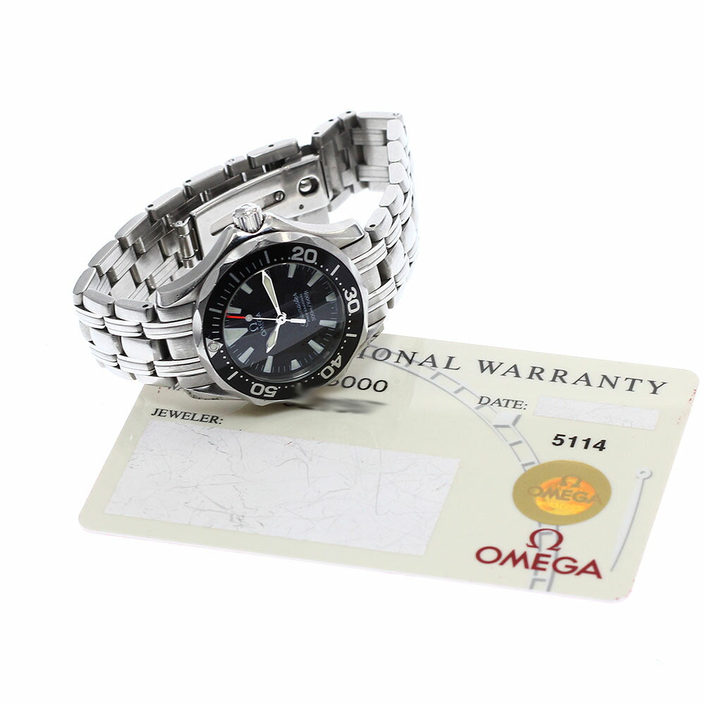 OMEGA 2282.50 Seamaster 300 Date Quartz Ladies Watch with Warranty