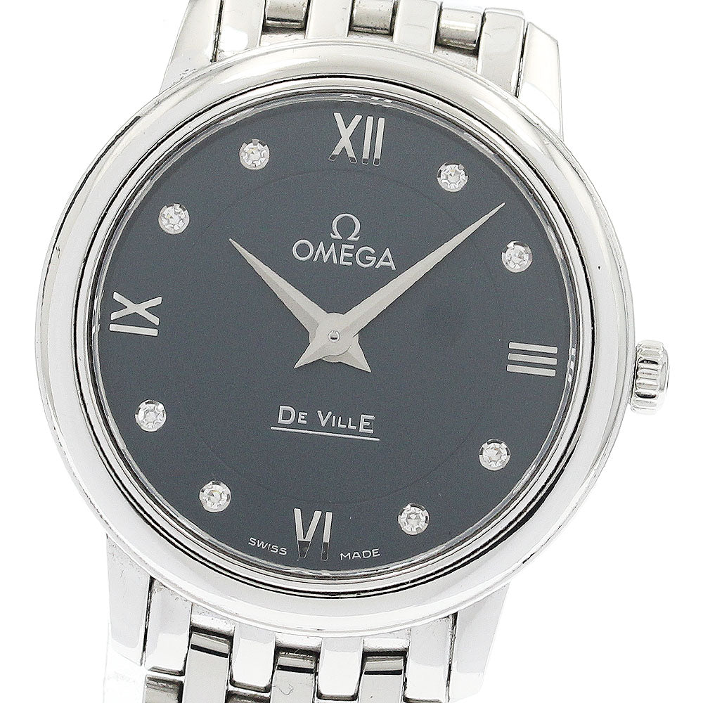 OMEGA 424.10.27.60.53.001 De Ville Prestige 8-Diamond Quartz Ladies Watch